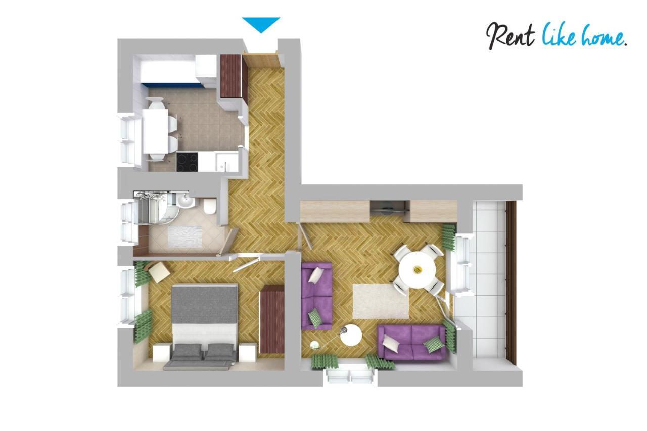 زاكوباني Rent Like Home - Bulwary III المظهر الخارجي الصورة